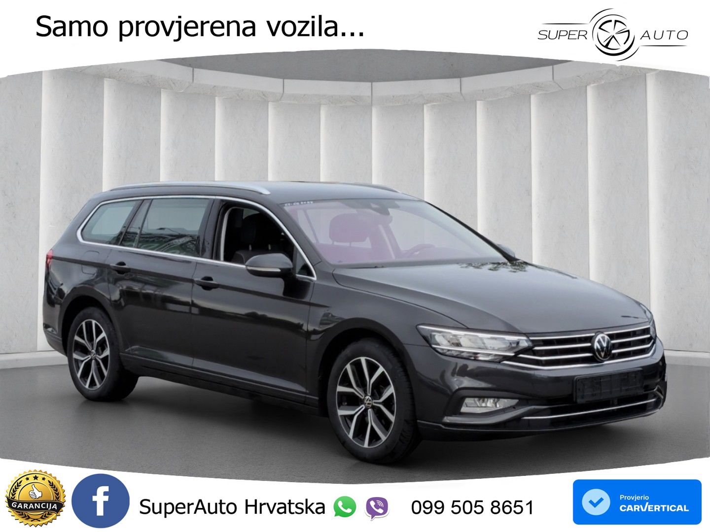 Volkswagen Passat Variant 2.0 TSI (190 KS) DSG LED+GR SJED+ACC