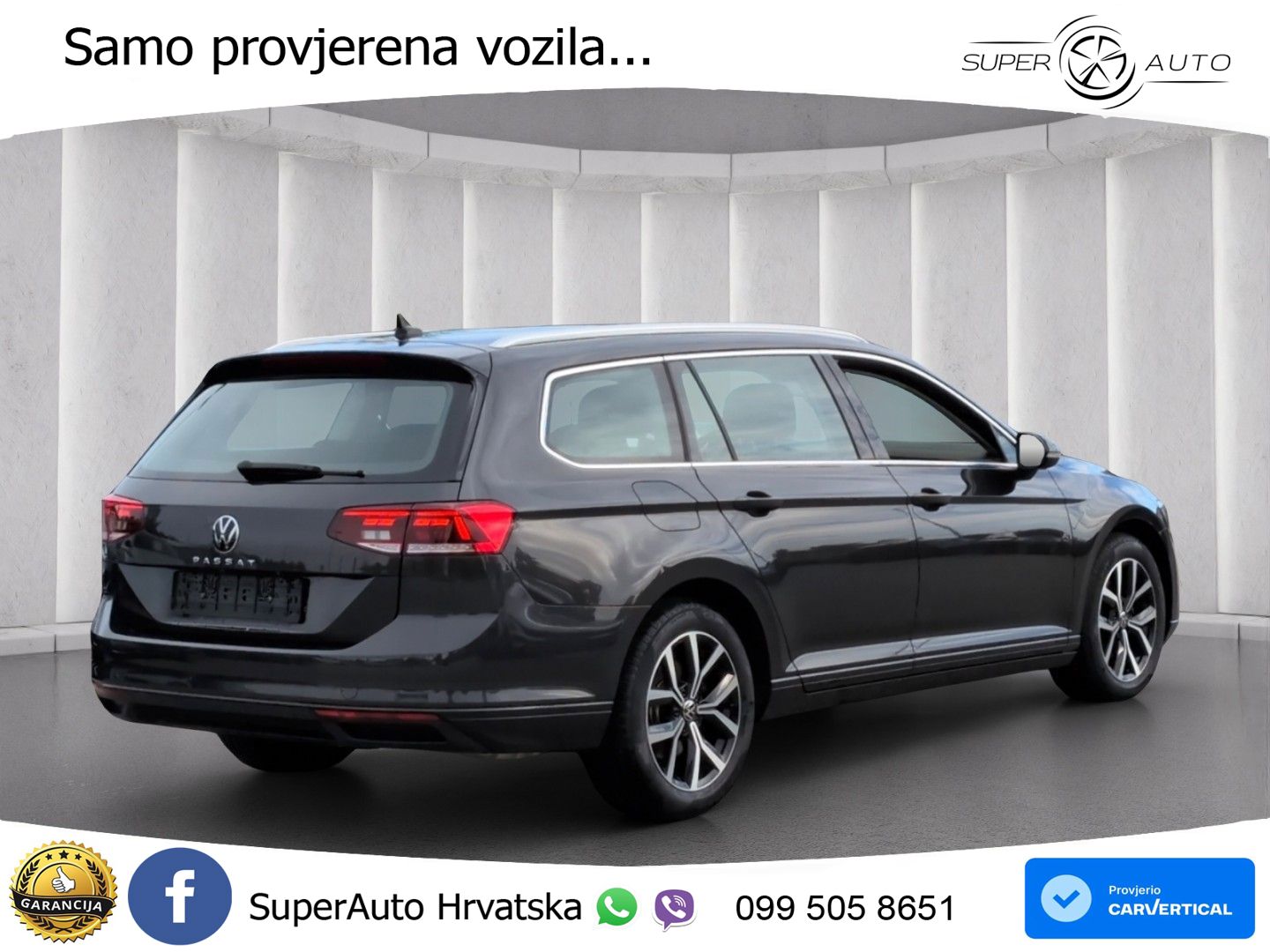 Volkswagen Passat Variant 2.0 TSI (190 KS) DSG LED+GR SJED+ACC