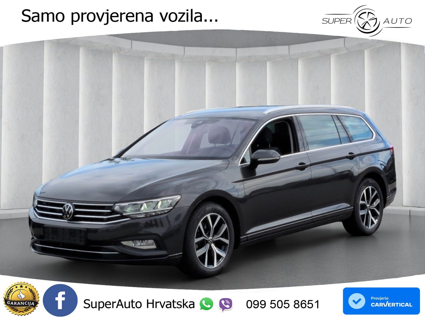 Volkswagen Passat Variant 2.0 TSI (190 KS) DSG LED+GR SJED+ACC