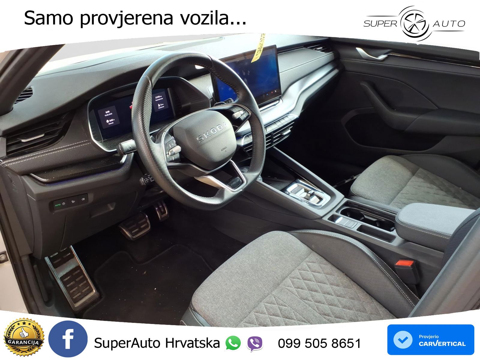 Škoda Octavia Combi 2.0 TDI (150 KS) DSG SportLine LED+GR SJED+ACC