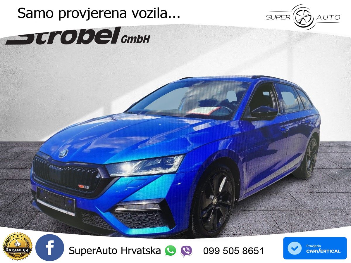 Škoda Octavia Combi RS 2.0 TDI (200 KS) DSG LED+GR SJED+ACC