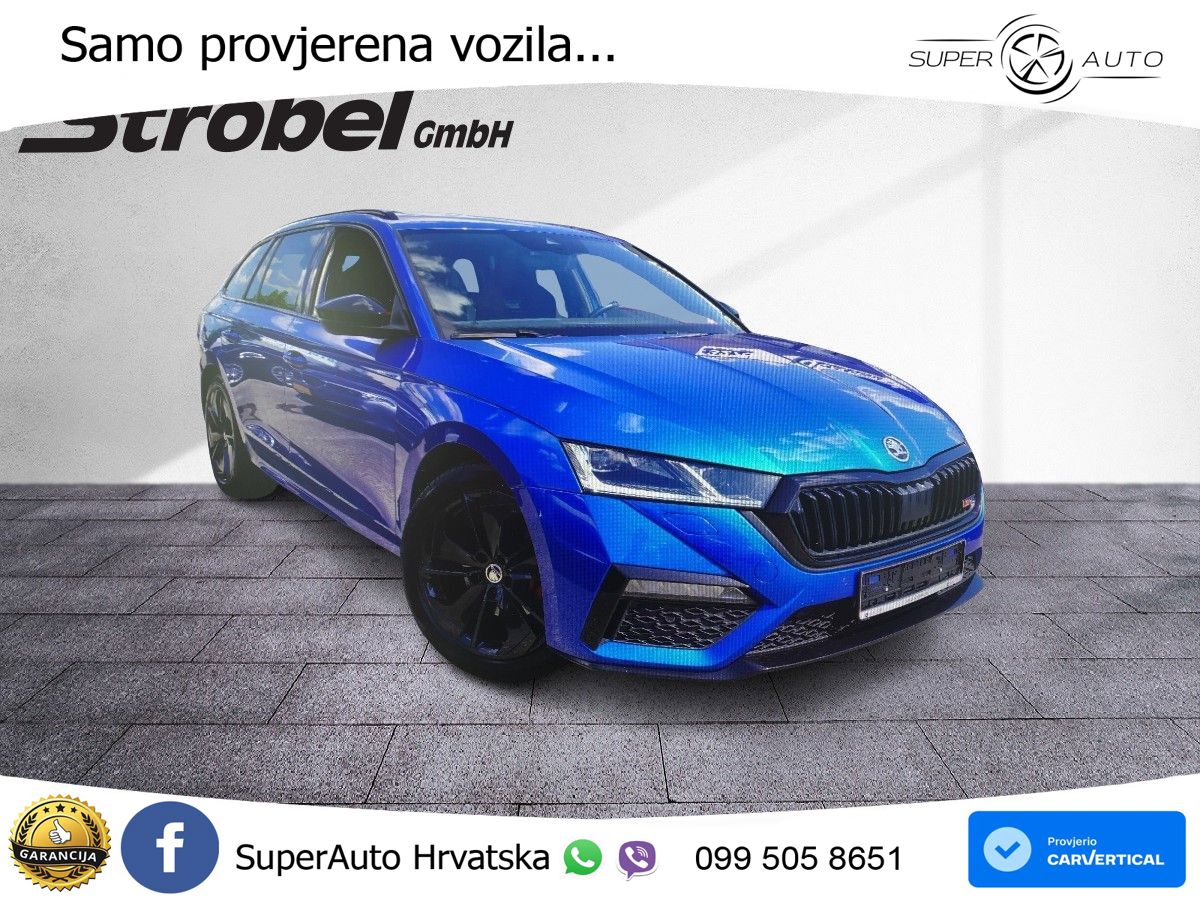 Škoda Octavia Combi RS 2.0 TDI (200 KS) DSG LED+GR SJED+ACC