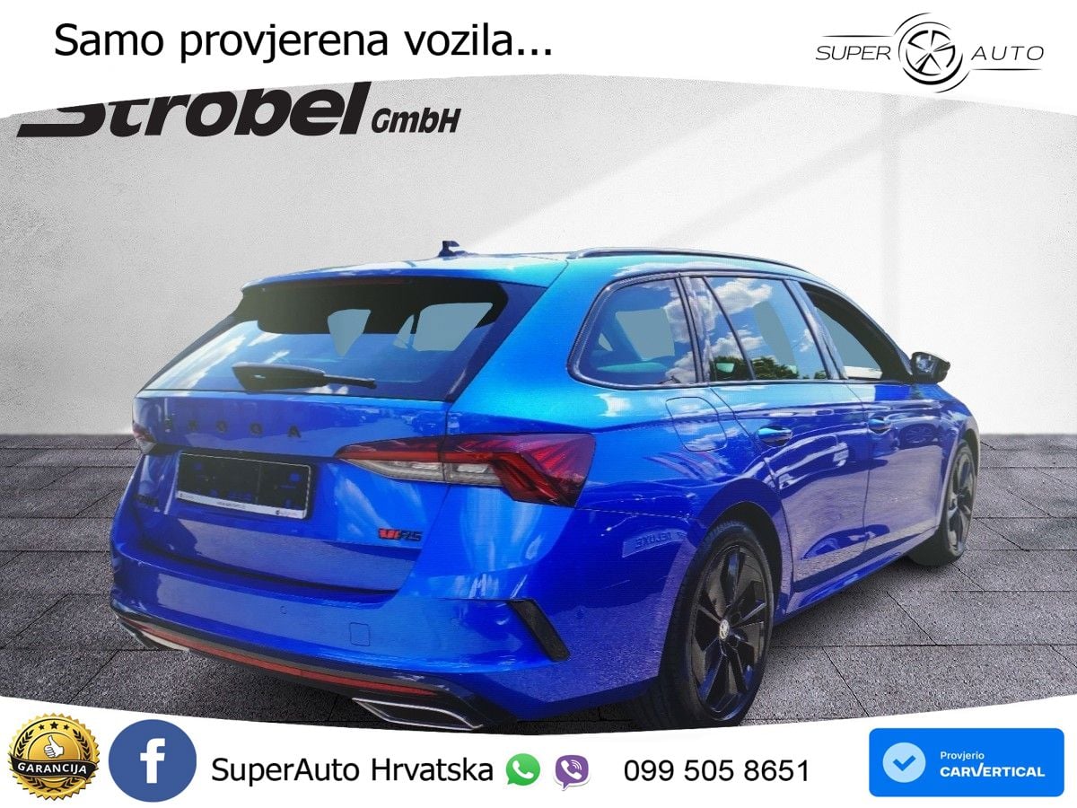Škoda Octavia Combi RS 2.0 TDI (200 KS) DSG LED+GR SJED+ACC