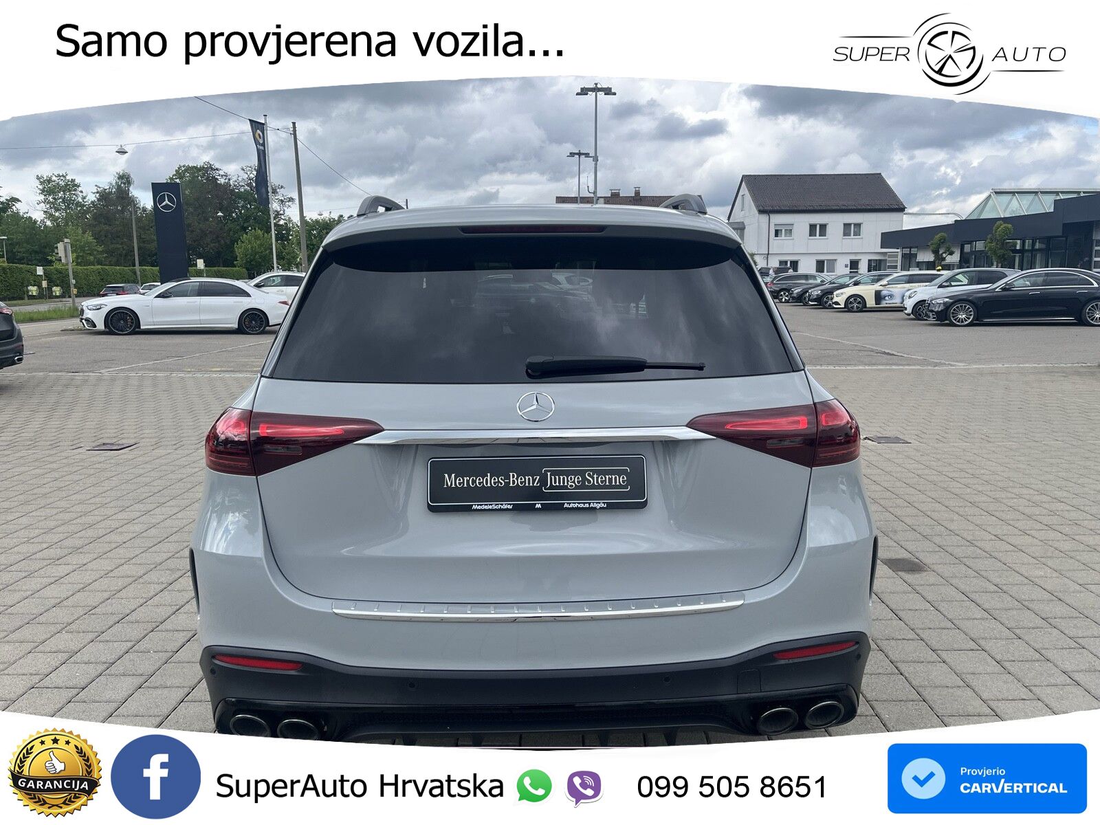 Mercedes AMG GLE 53 (544 KS) Hybrid 4MATIC+ 9G-TRONIC ACC+HEAD+4xGR SJED+360+PANO
