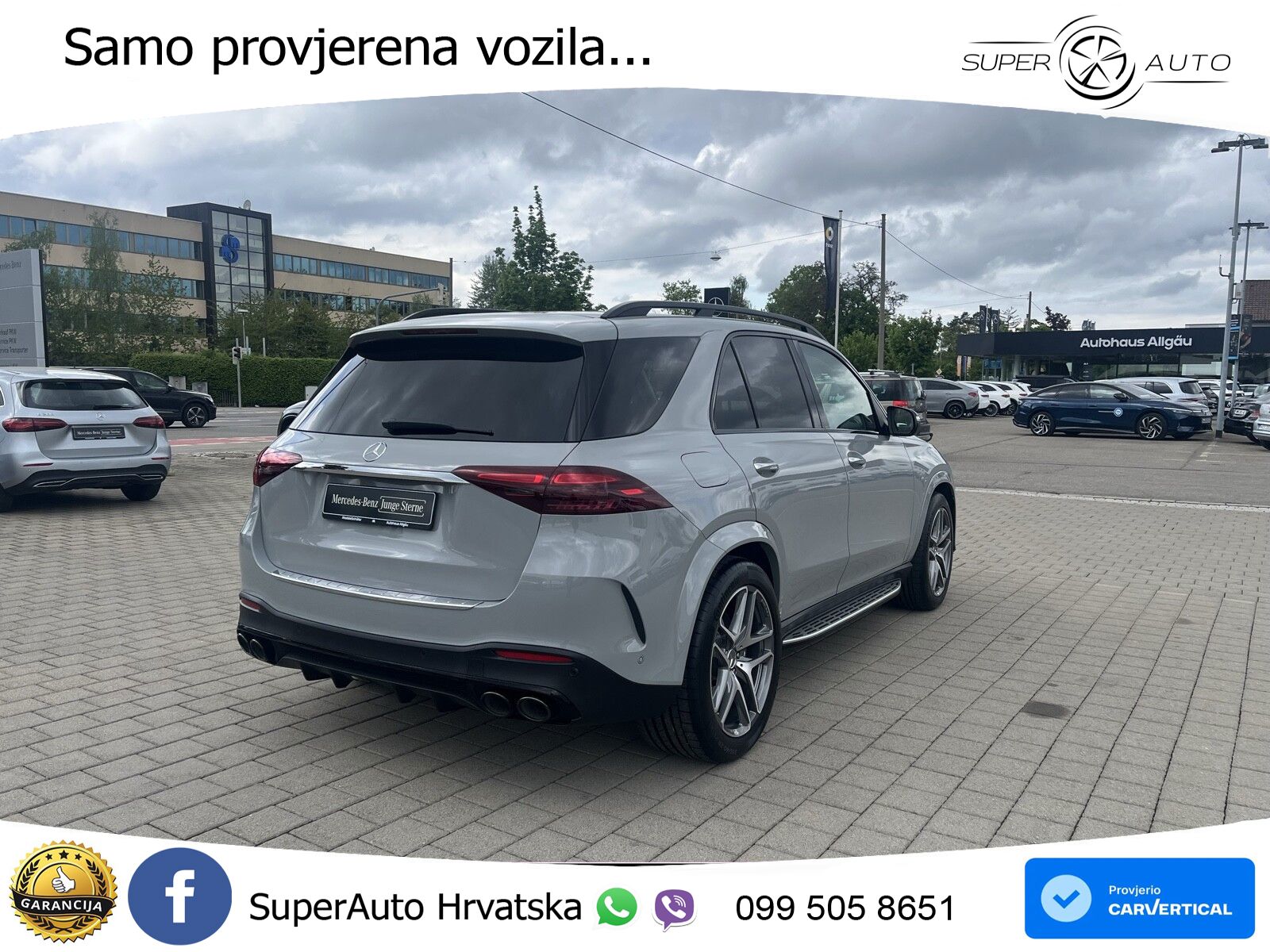 Mercedes AMG GLE 53 (544 KS) Hybrid 4MATIC+ 9G-TRONIC ACC+HEAD+4xGR SJED+360+PANO