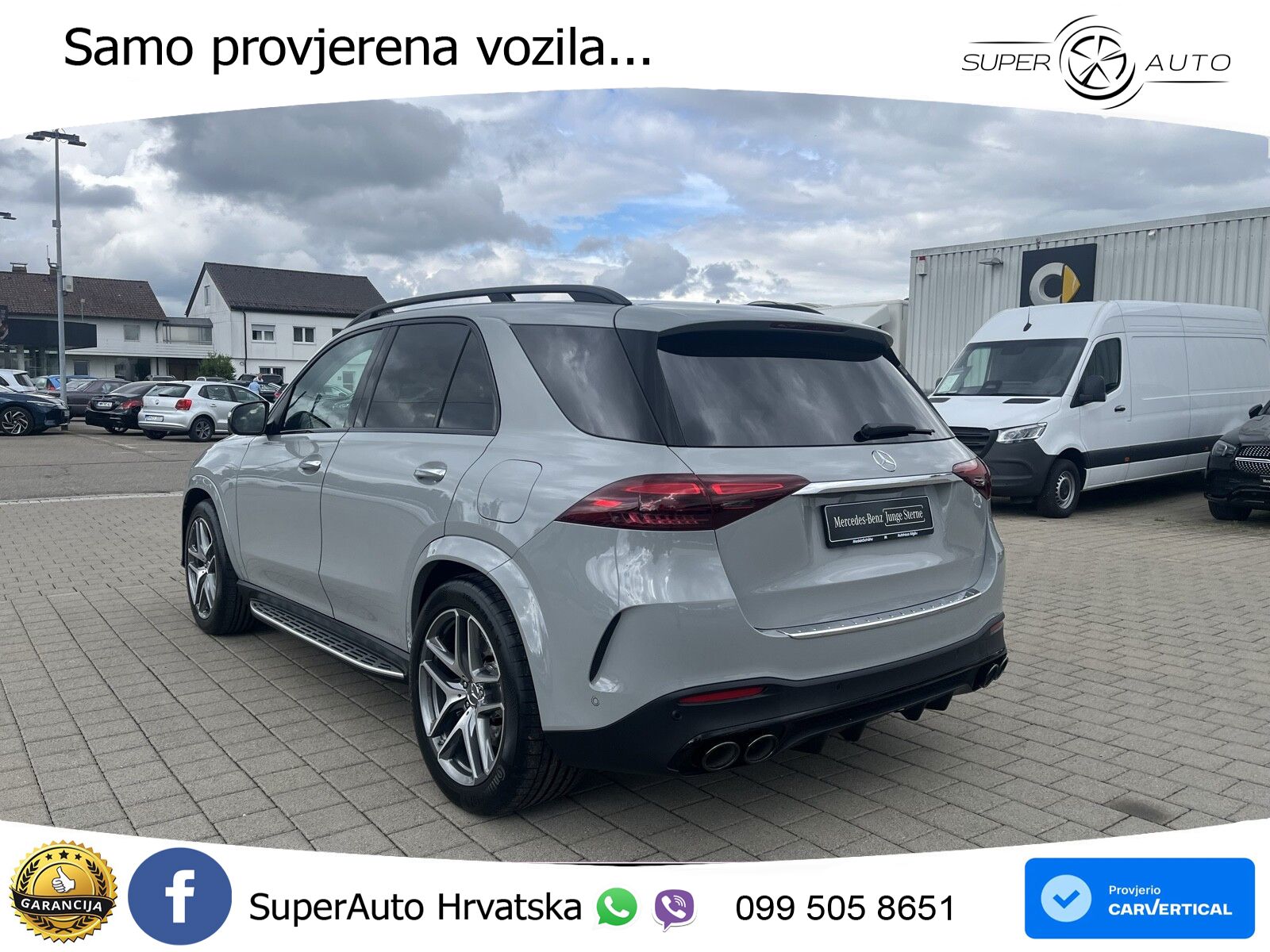 Mercedes AMG GLE 53 (544 KS) Hybrid 4MATIC+ 9G-TRONIC ACC+HEAD+4xGR SJED+360+PANO