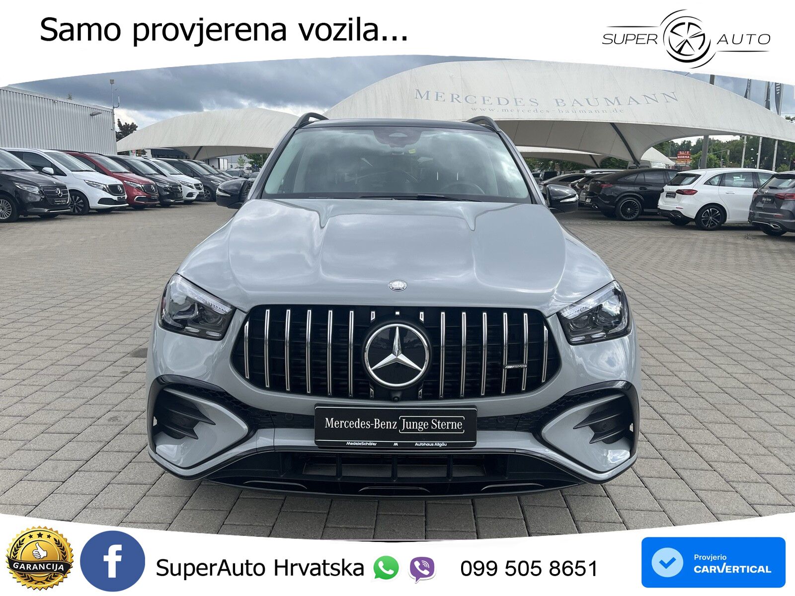 Mercedes AMG GLE 53 (544 KS) Hybrid 4MATIC+ 9G-TRONIC ACC+HEAD+4xGR SJED+360+PANO