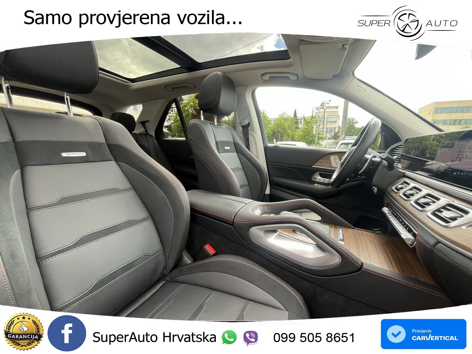 Mercedes AMG GLE 53 (544 KS) Hybrid 4MATIC+ 9G-TRONIC ACC+HEAD+4xGR SJED+360+PANO