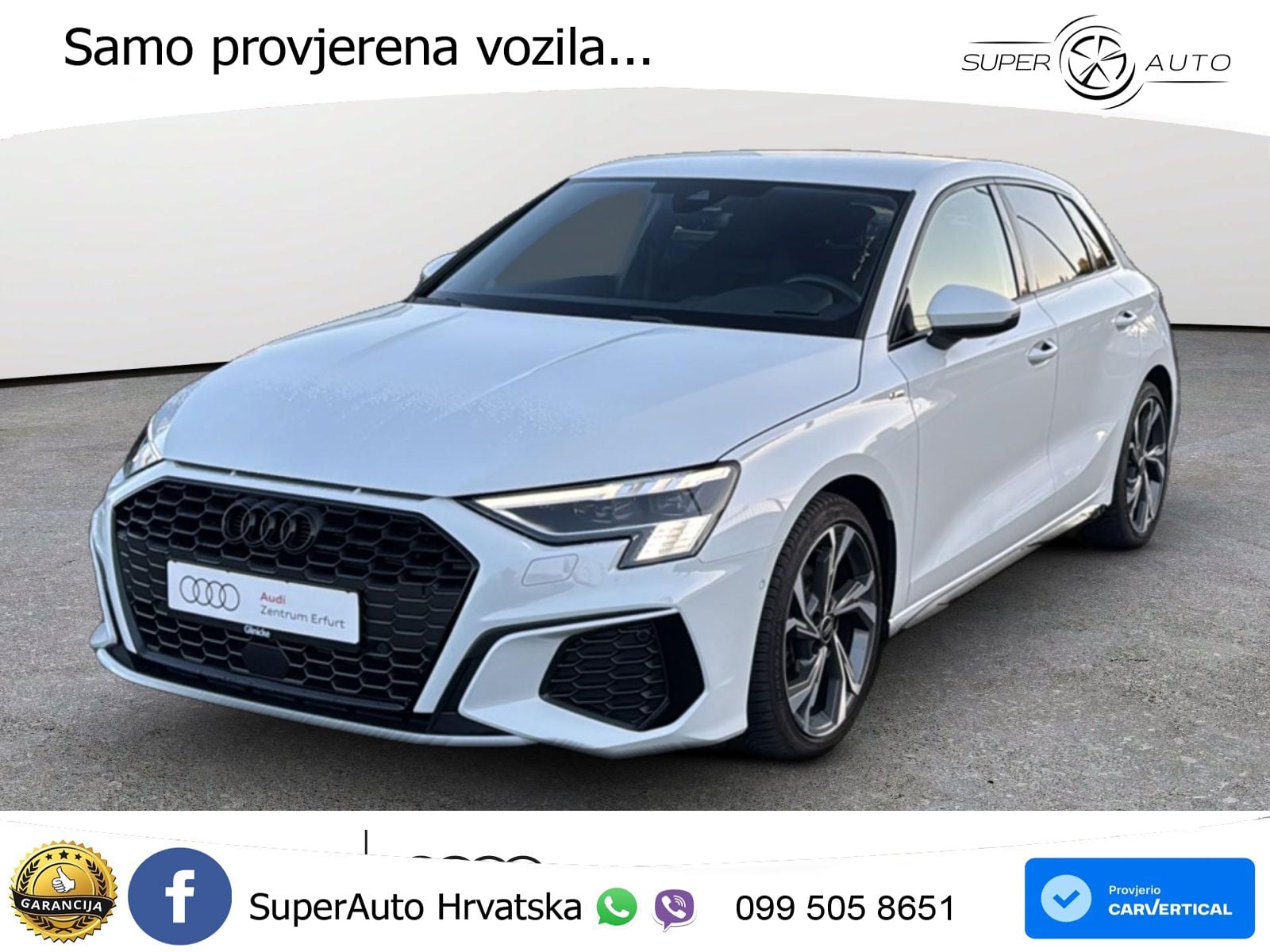 Audi A3 35 TFSI (150 KS) S tronic S line LED+GR SJED+ACC