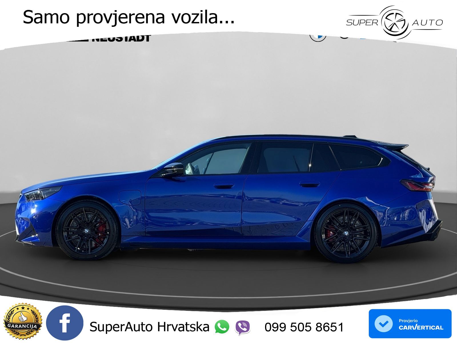 BMW M5 Touring 4.4 V8 (727 KS) xDrive Steptronic LED+GR SJED+ACC