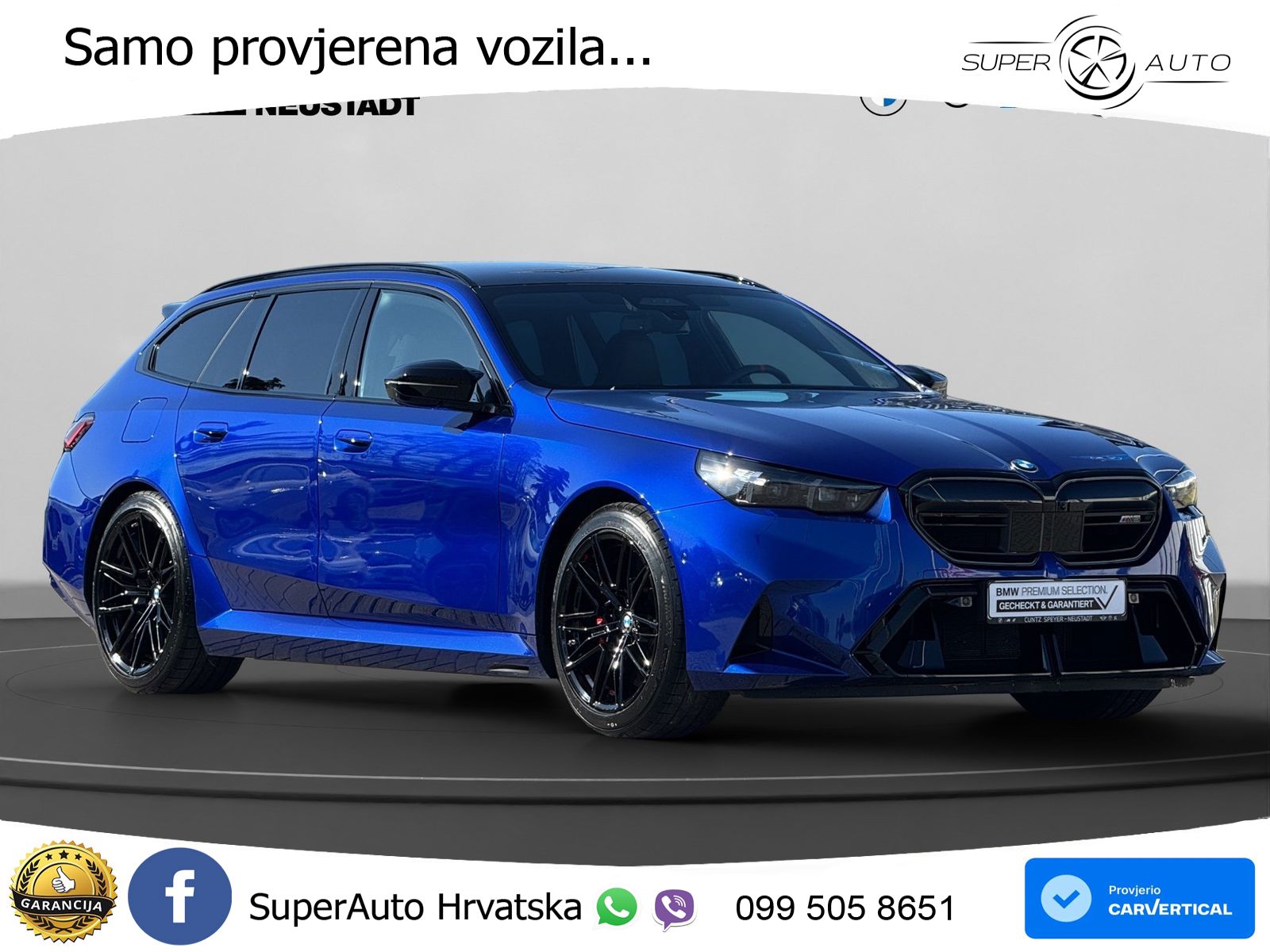 BMW M5 Touring 4.4 V8 (727 KS) xDrive Steptronic LED+GR SJED+ACC
