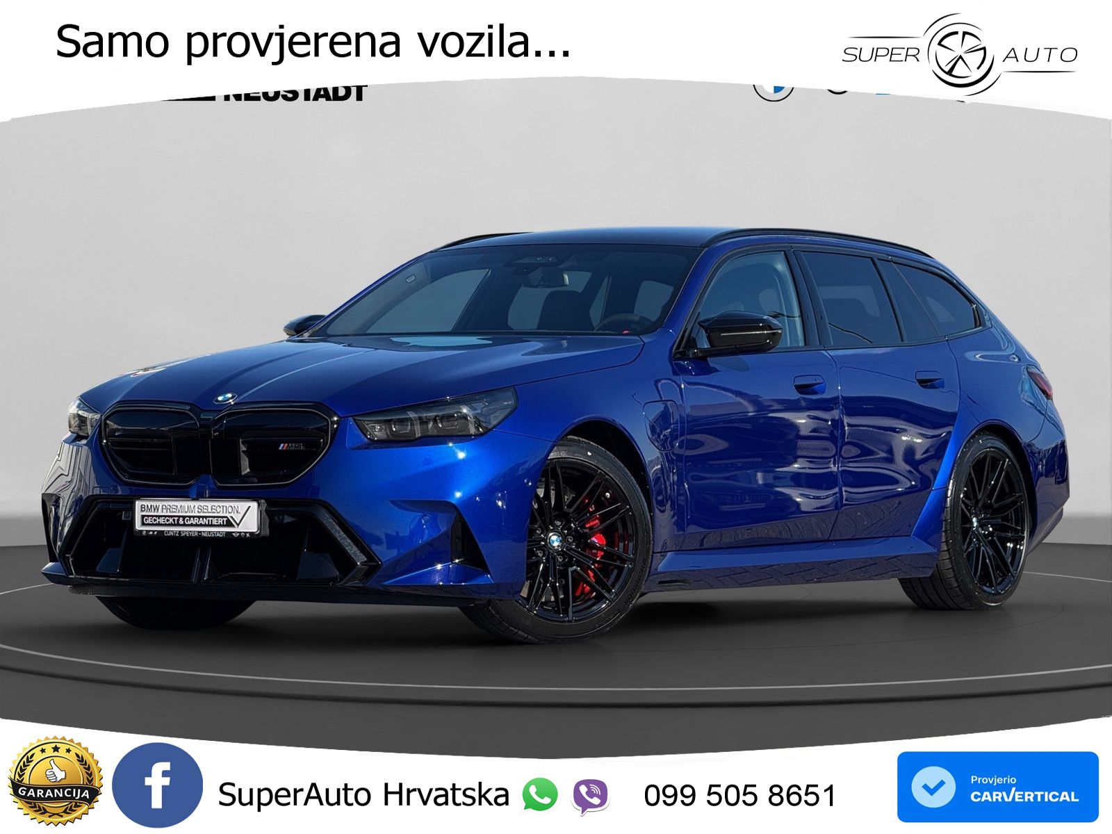 BMW M5 Touring 4.4 V8 (727 KS) xDrive Steptronic LED+GR SJED+ACC