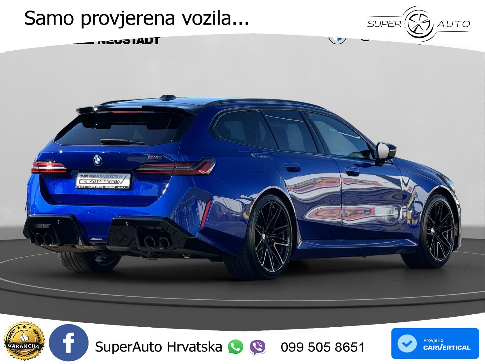 BMW M5 Touring 4.4 V8 (727 KS) xDrive Steptronic LED+GR SJED+ACC
