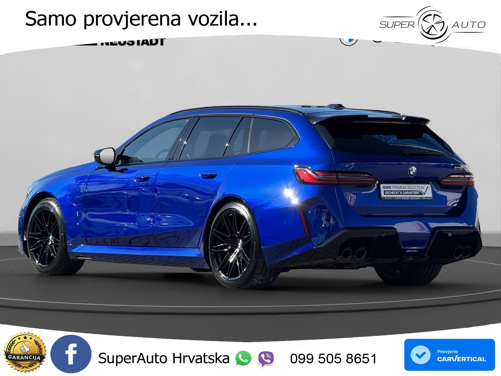 BMW M5 Touring 4.4 V8 (727 KS) xDrive Steptronic LED+GR SJED+ACC