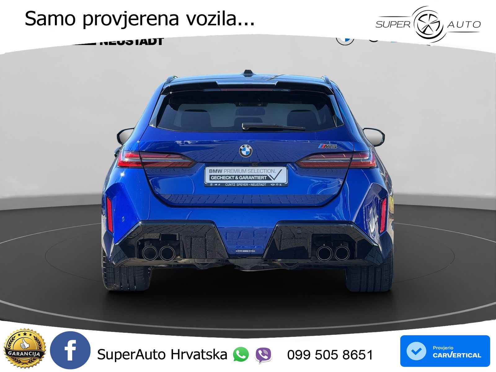 BMW M5 Touring 4.4 V8 (727 KS) xDrive Steptronic LED+GR SJED+ACC