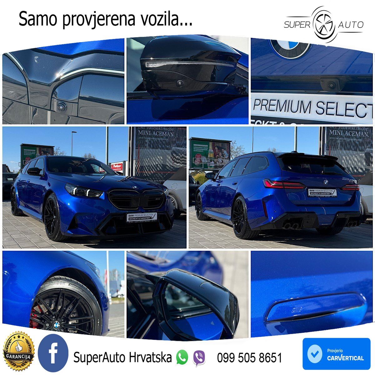 BMW M5 Touring 4.4 V8 (727 KS) xDrive Steptronic LED+GR SJED+ACC