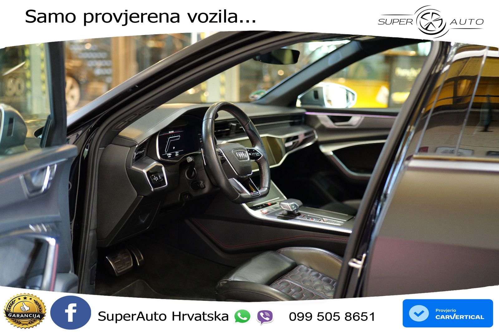 Audi RS6 Avant 4.0 TFSI V8 (600 KS) quattro Tiptronic Kuka LED+GR SJED+ACC