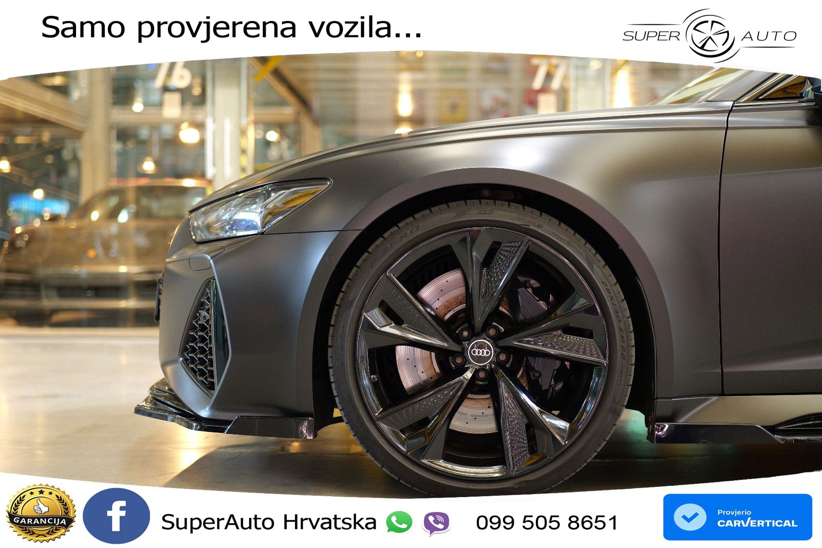 Audi RS6 Avant 4.0 TFSI V8 (600 KS) quattro Tiptronic Kuka LED+GR SJED+ACC