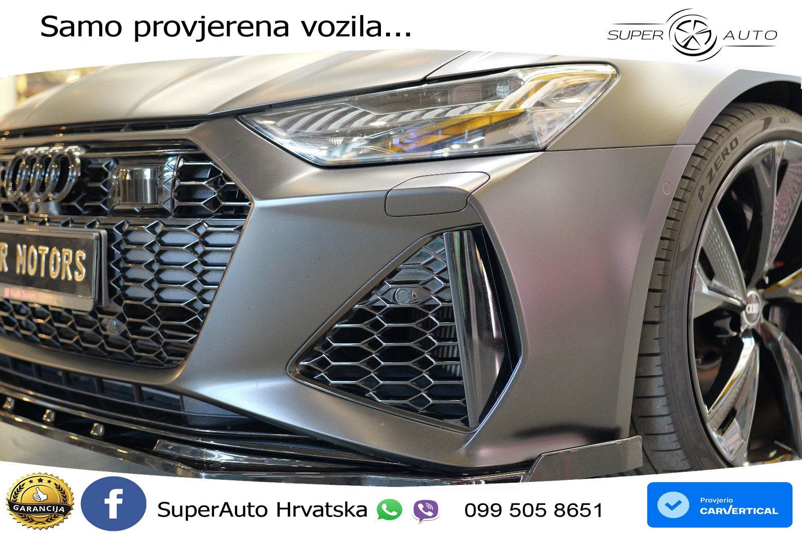 Audi RS6 Avant 4.0 TFSI V8 (600 KS) quattro Tiptronic Kuka LED+GR SJED+ACC