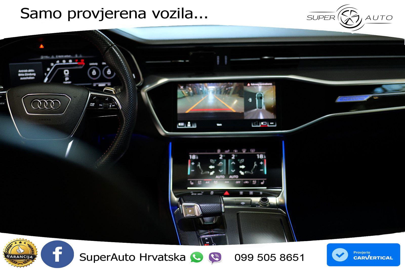 Audi RS6 Avant 4.0 TFSI V8 (600 KS) quattro Tiptronic Kuka LED+GR SJED+ACC