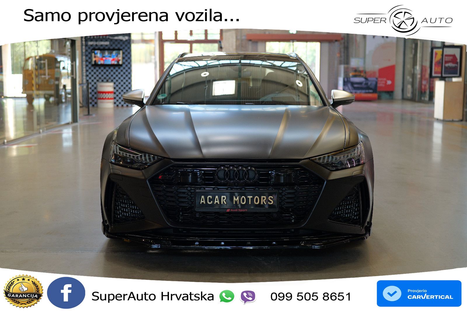 Audi RS6 Avant 4.0 TFSI V8 (600 KS) quattro Tiptronic Kuka LED+GR SJED+ACC