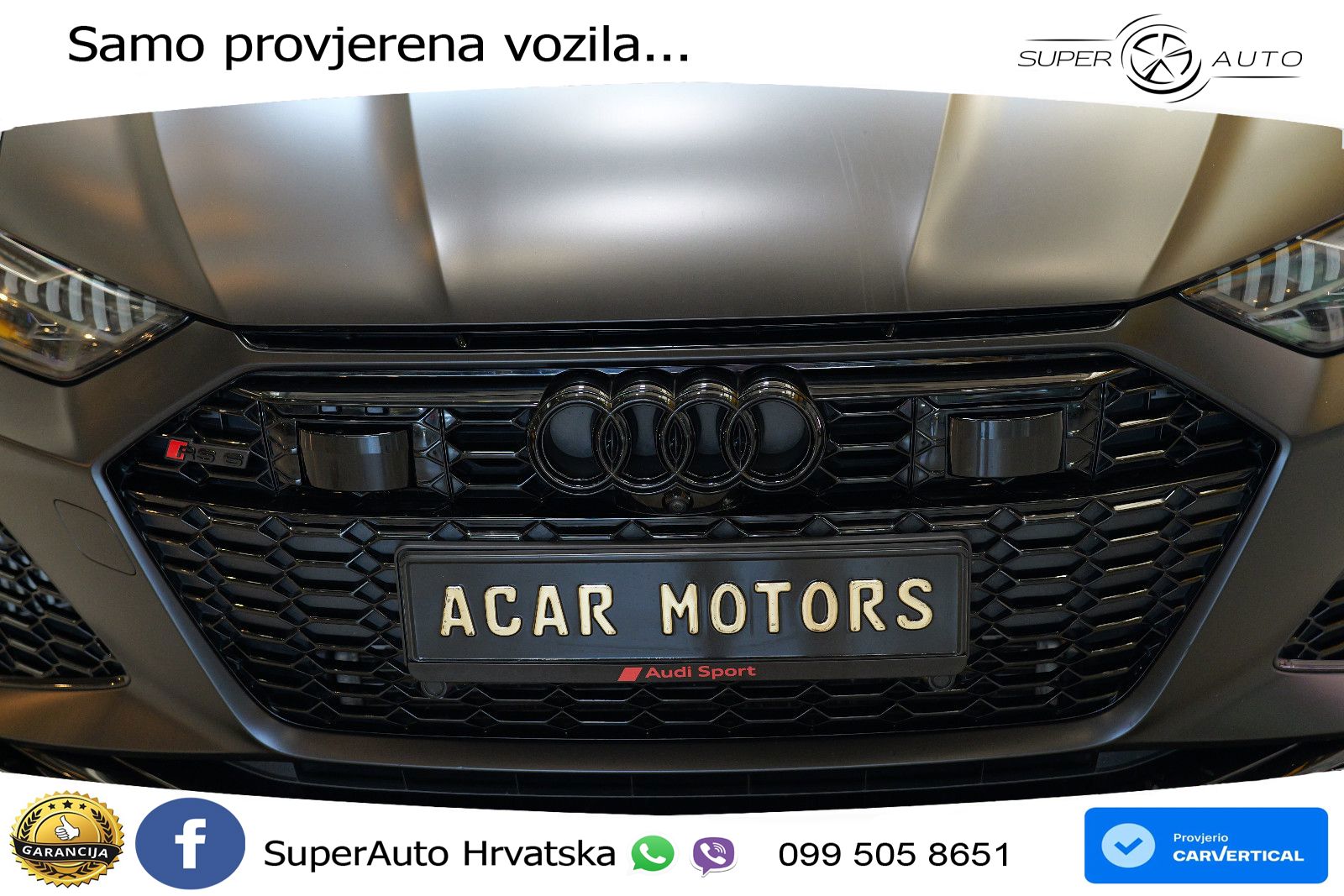Audi RS6 Avant 4.0 TFSI V8 (600 KS) quattro Tiptronic Kuka LED+GR SJED+ACC