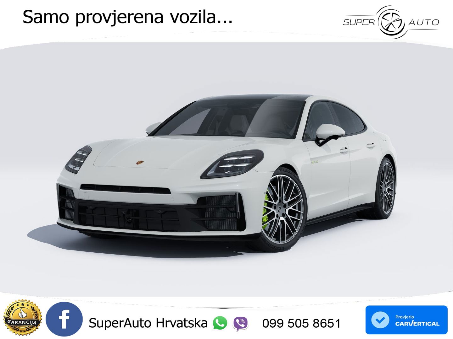 Porsche Panamera 4 2.9 V6 (470 KS) E-Hybrid PDK ZRAČNI+ACC+GR SJED+KAM+PANO