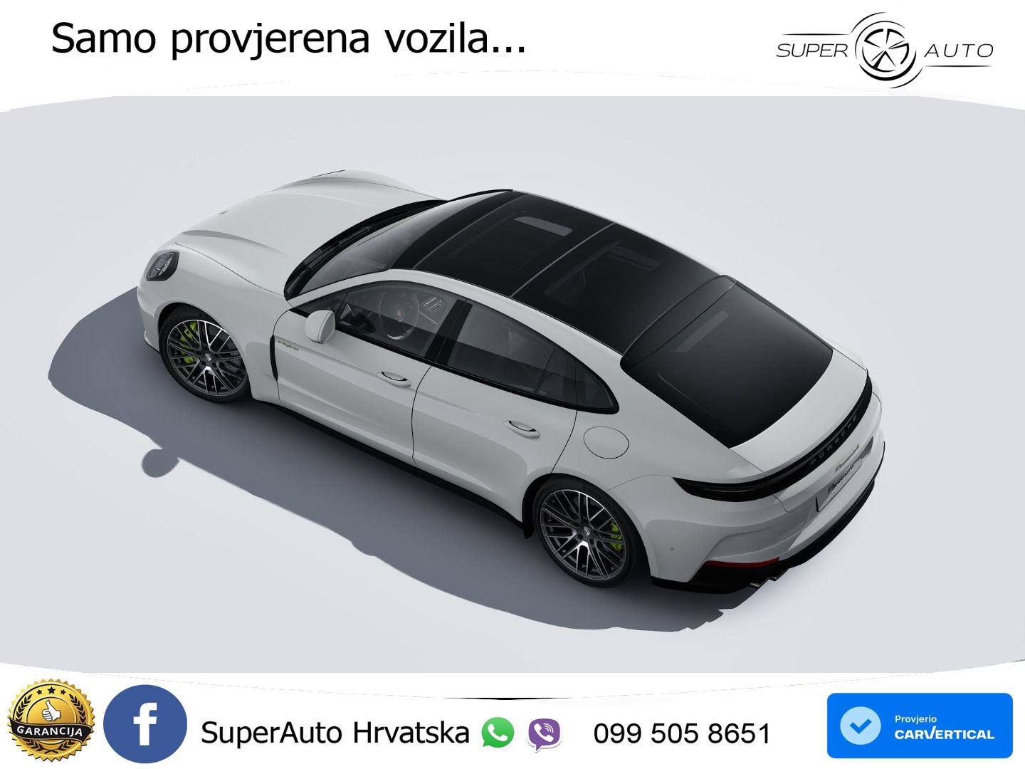 Porsche Panamera 4 2.9 V6 (470 KS) E-Hybrid PDK ZRAČNI+ACC+GR SJED+KAM+PANO