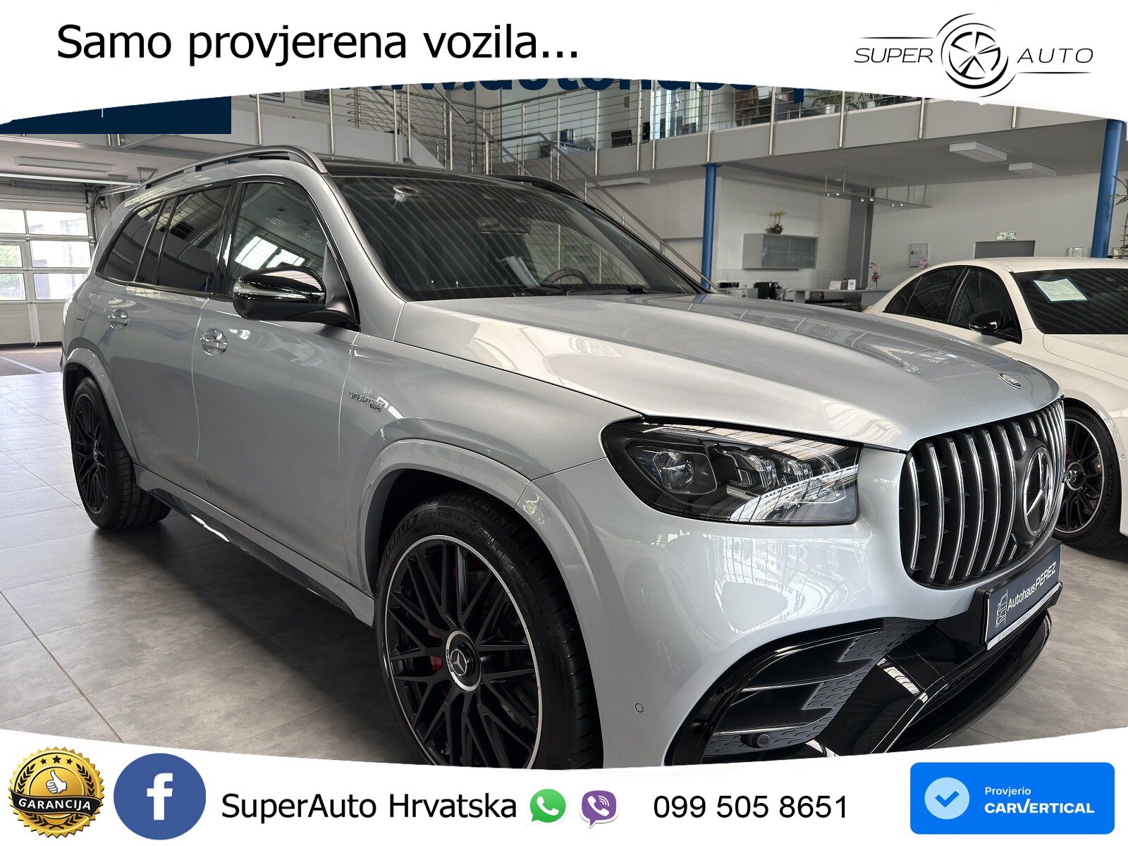 Mercedes-Benz GLS AMG GLS 63 V8 EQ Boost 4MATIC+ AMG SPEEDSHIFT TCT 9G ACC+HEAD+4xGR SJED+360+PANO