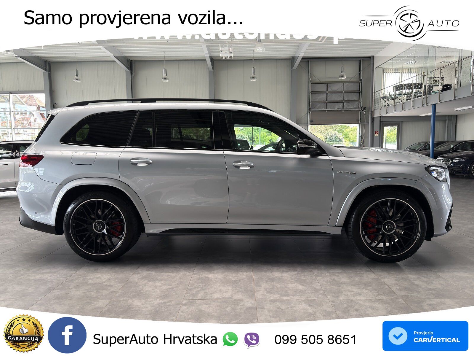 Mercedes-Benz GLS AMG GLS 63 V8 EQ Boost 4MATIC+ AMG SPEEDSHIFT TCT 9G ACC+HEAD+4xGR SJED+360+PANO