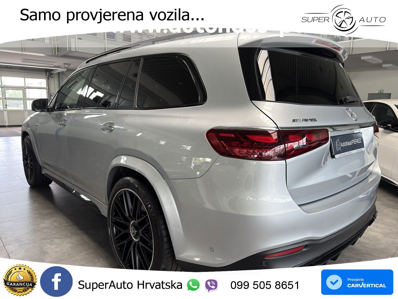 Mercedes-Benz GLS AMG GLS 63 V8 EQ Boost 4MATIC+ AMG SPEEDSHIFT TCT 9G ACC+HEAD+4xGR SJED+360+PANO