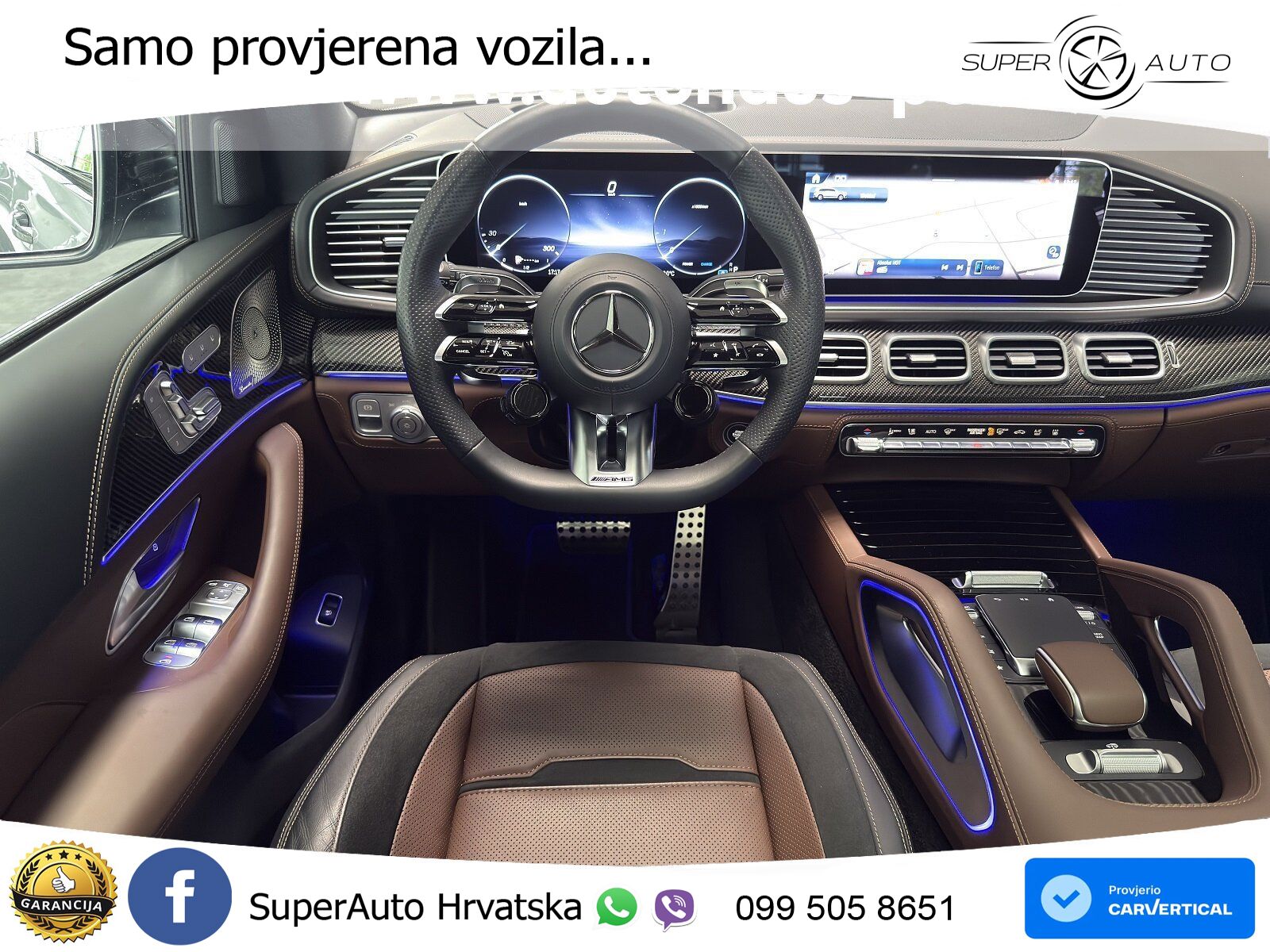 Mercedes-Benz GLS AMG GLS 63 V8 EQ Boost 4MATIC+ AMG SPEEDSHIFT TCT 9G ACC+HEAD+4xGR SJED+360+PANO