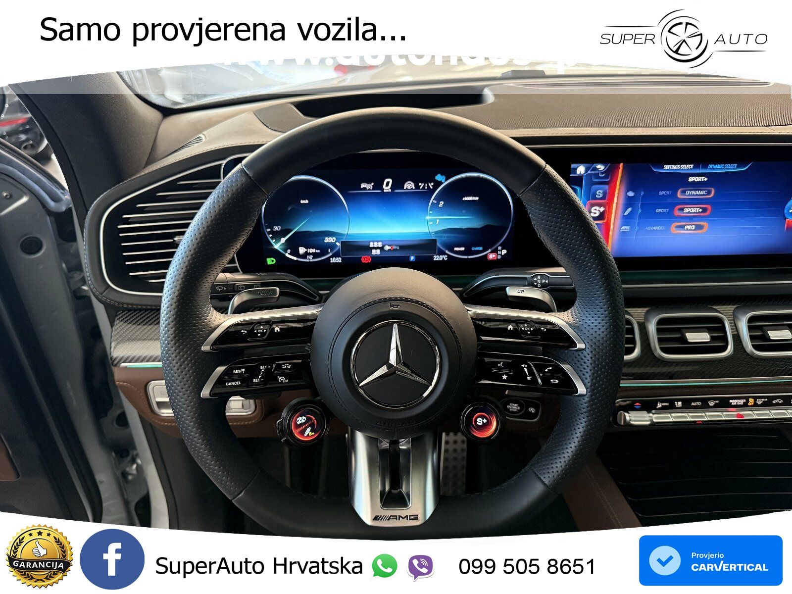 Mercedes-Benz GLS AMG GLS 63 V8 EQ Boost 4MATIC+ AMG SPEEDSHIFT TCT 9G ACC+HEAD+4xGR SJED+360+PANO