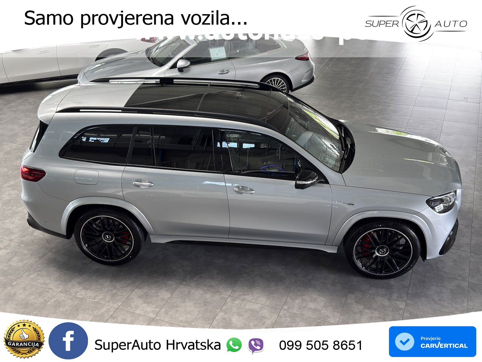 Mercedes-Benz GLS AMG GLS 63 V8 EQ Boost 4MATIC+ AMG SPEEDSHIFT TCT 9G ACC+HEAD+4xGR SJED+360+PANO