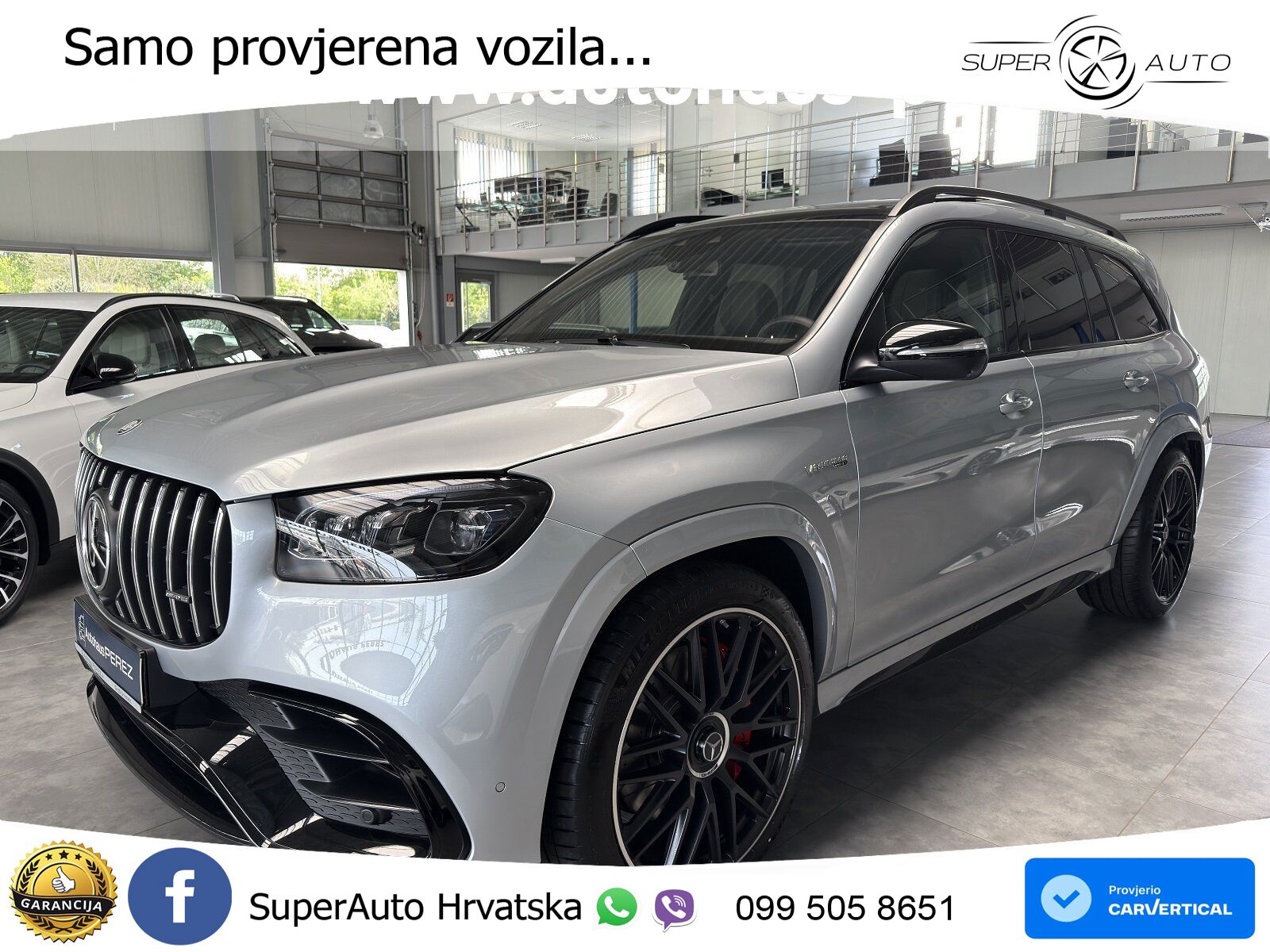 Mercedes-Benz GLS AMG GLS 63 V8 EQ Boost 4MATIC+ AMG SPEEDSHIFT TCT 9G ACC+HEAD+4xGR SJED+360+PANO