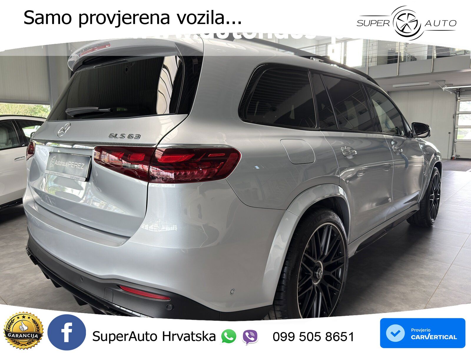 Mercedes-Benz GLS AMG GLS 63 V8 EQ Boost 4MATIC+ AMG SPEEDSHIFT TCT 9G ACC+HEAD+4xGR SJED+360+PANO