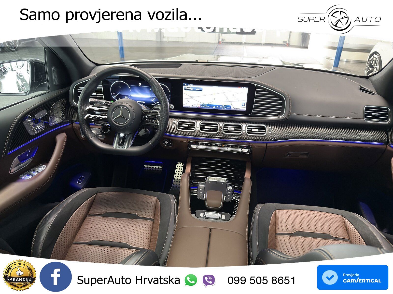 Mercedes-Benz GLS AMG GLS 63 V8 EQ Boost 4MATIC+ AMG SPEEDSHIFT TCT 9G ACC+HEAD+4xGR SJED+360+PANO