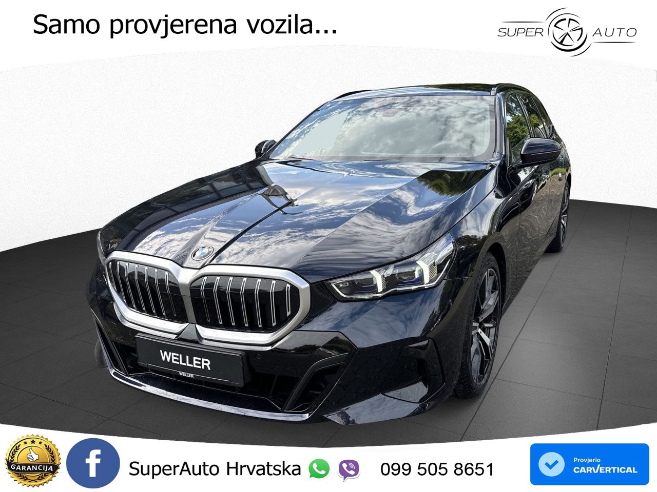 BMW 520d Touring (197 KS) xDrive Steptronic M Sport LED+GR SJED+ACC