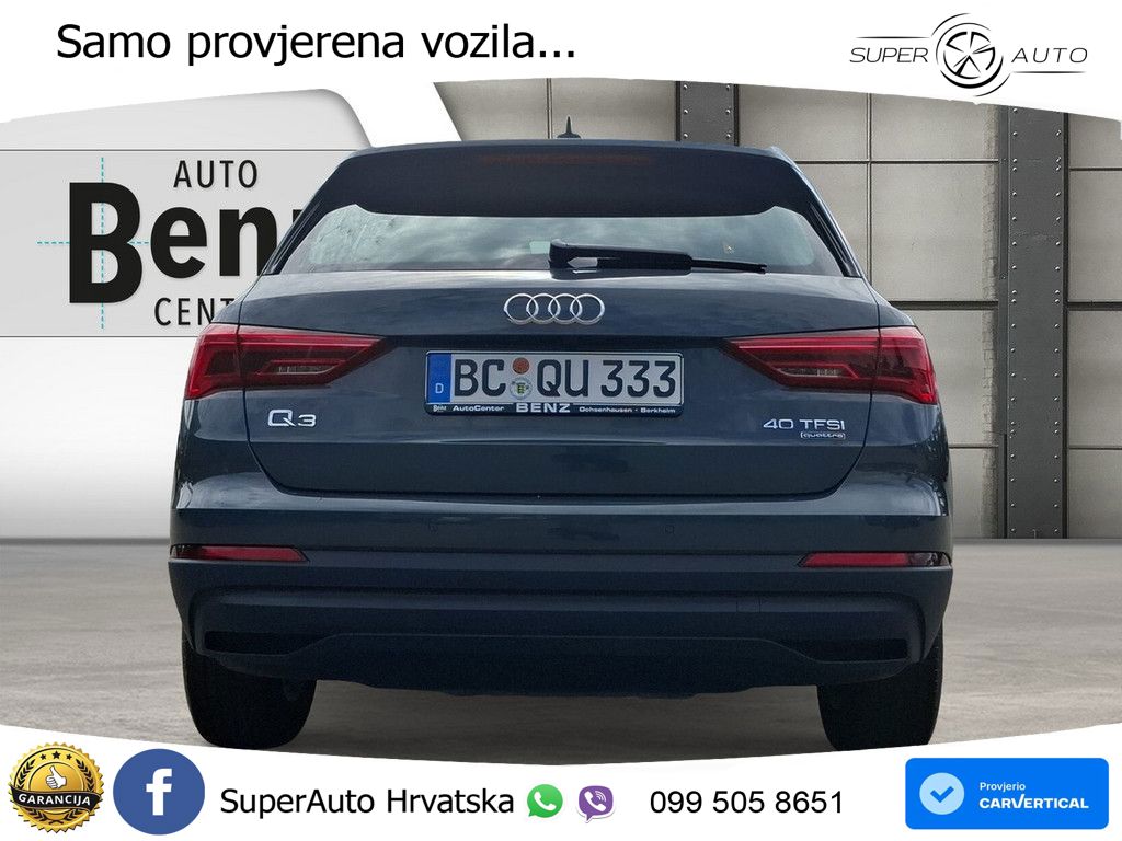 Audi Q3 40 TFSI (190 KS) quattro S tronic