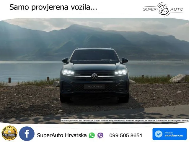 Volkswagen Touareg 3.0 V6 TDI (286 KS) 4MOTION Tiptronic R-Line ZRAČNI+ACC+GR SJED+KAM+PANO