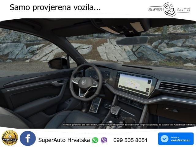 Volkswagen Touareg 3.0 V6 TDI (286 KS) 4MOTION Tiptronic R-Line ZRAČNI+ACC+GR SJED+KAM+PANO