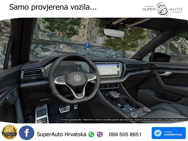 Volkswagen Touareg 3.0 V6 TDI (286 KS) 4MOTION Tiptronic R-Line ZRAČNI+ACC+GR SJED+KAM+PANO