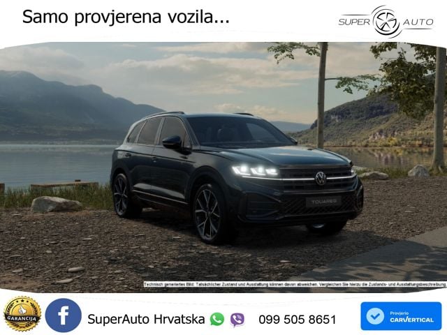 Volkswagen Touareg 3.0 V6 TDI (286 KS) 4MOTION Tiptronic R-Line ZRAČNI+ACC+GR SJED+KAM+PANO