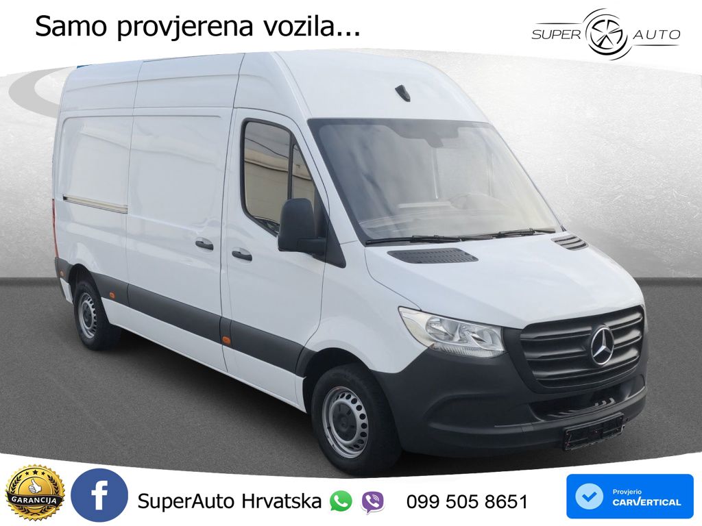 Mercedes-Benz Sprinter 215 CDI KA Kamera+AHK+SHZ+MBUX 150 KS