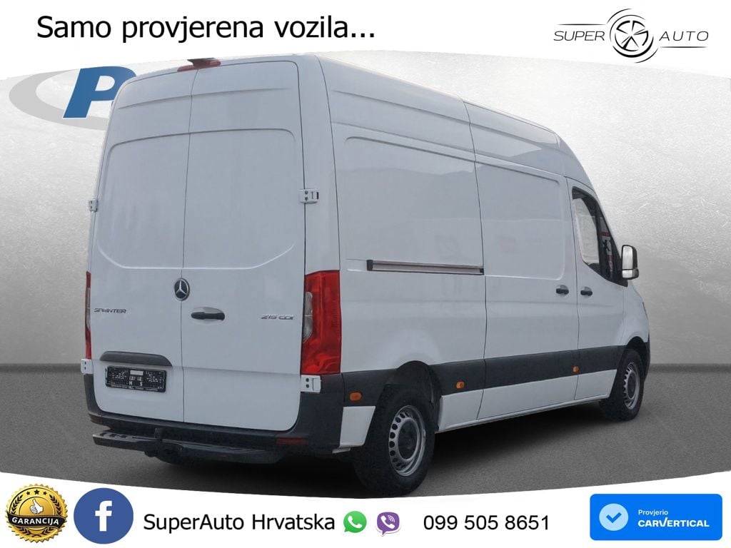 Mercedes-Benz Sprinter 215 CDI KA Kamera+AHK+SHZ+MBUX 150 KS