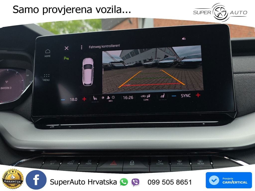 Škoda Octavia Combi 1.5 TSI (150 KS) DSG LED+GR SJED+ACC