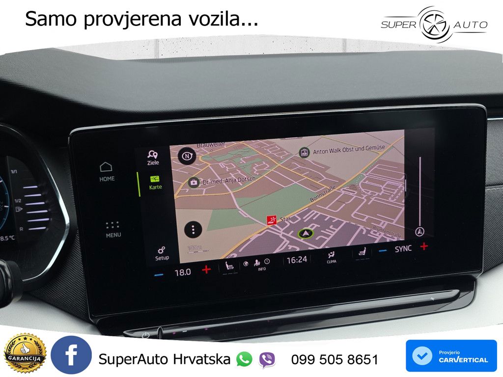 Škoda Octavia Combi 1.5 TSI (150 KS) DSG LED+GR SJED+ACC