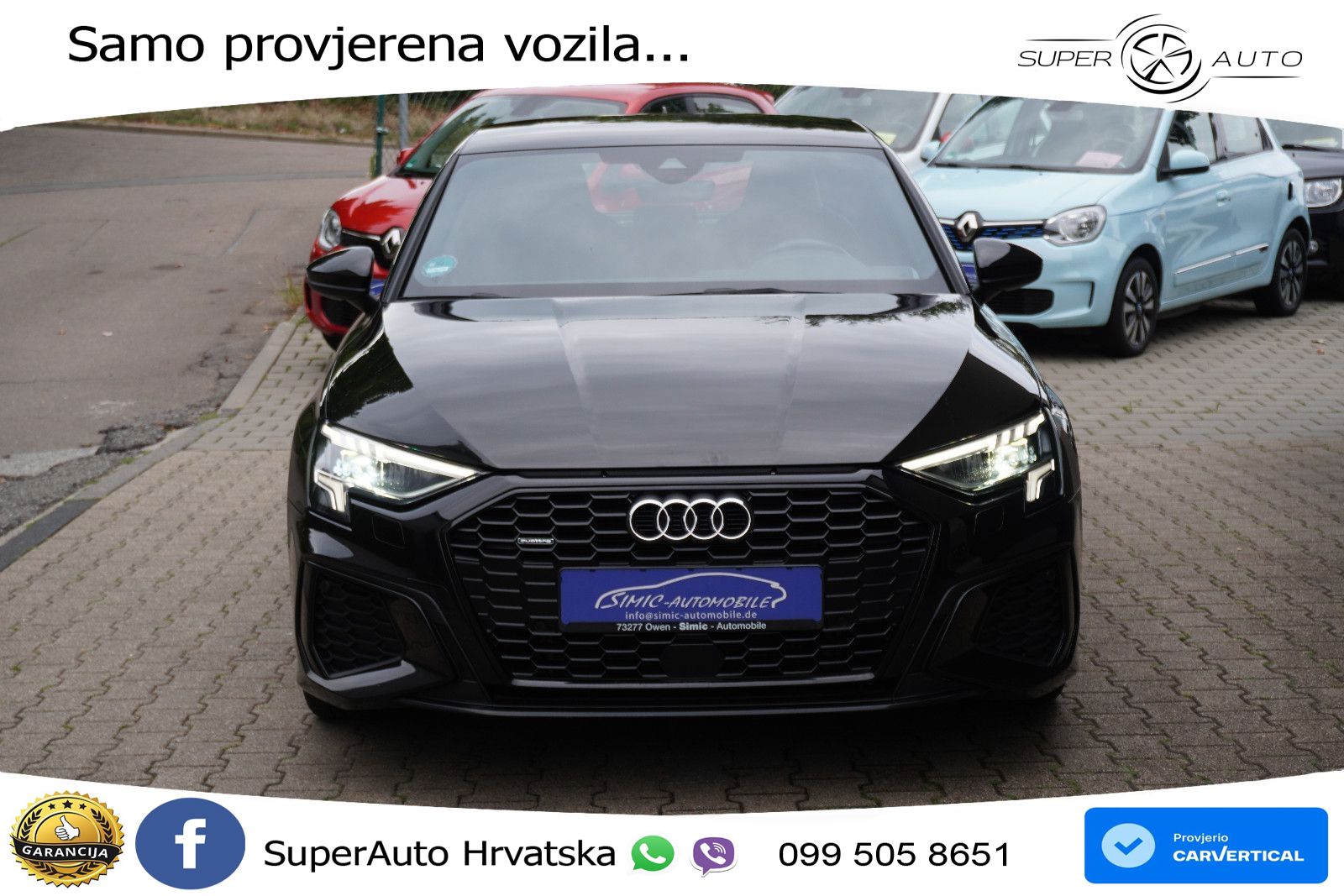 Audi A3 40 TDI (200 KS) quattro S tronic S line LED+GR SJED+ACC