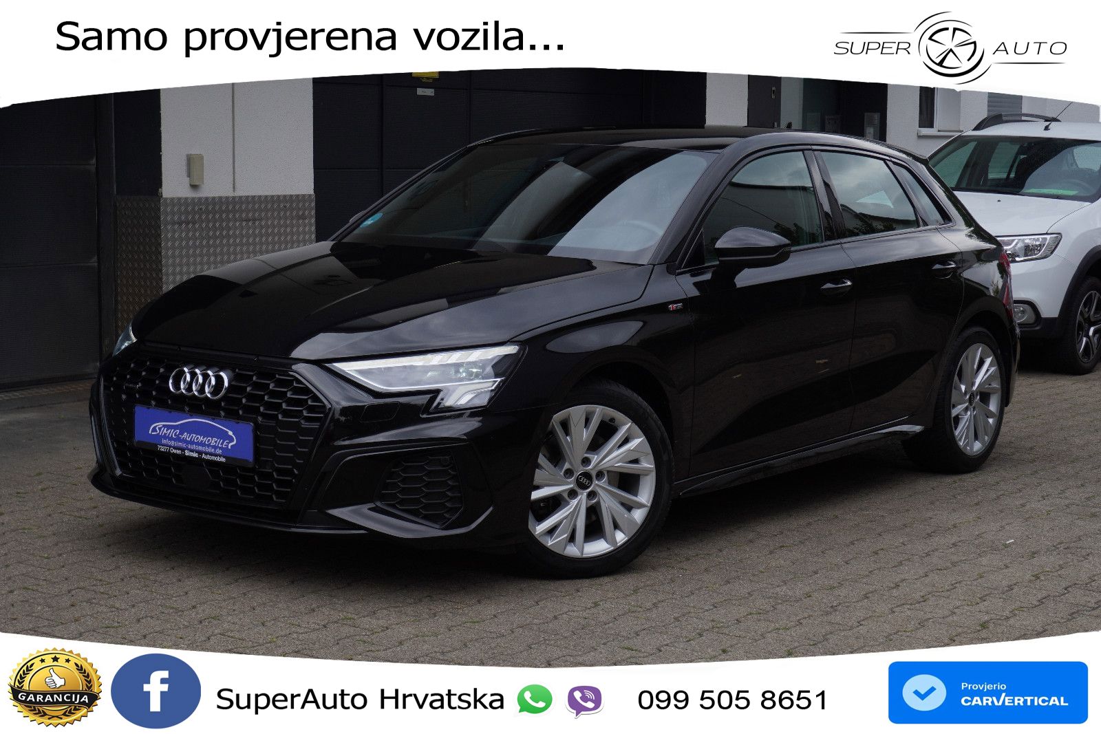 Audi A3 40 TDI (200 KS) quattro S tronic S line LED+GR SJED+ACC