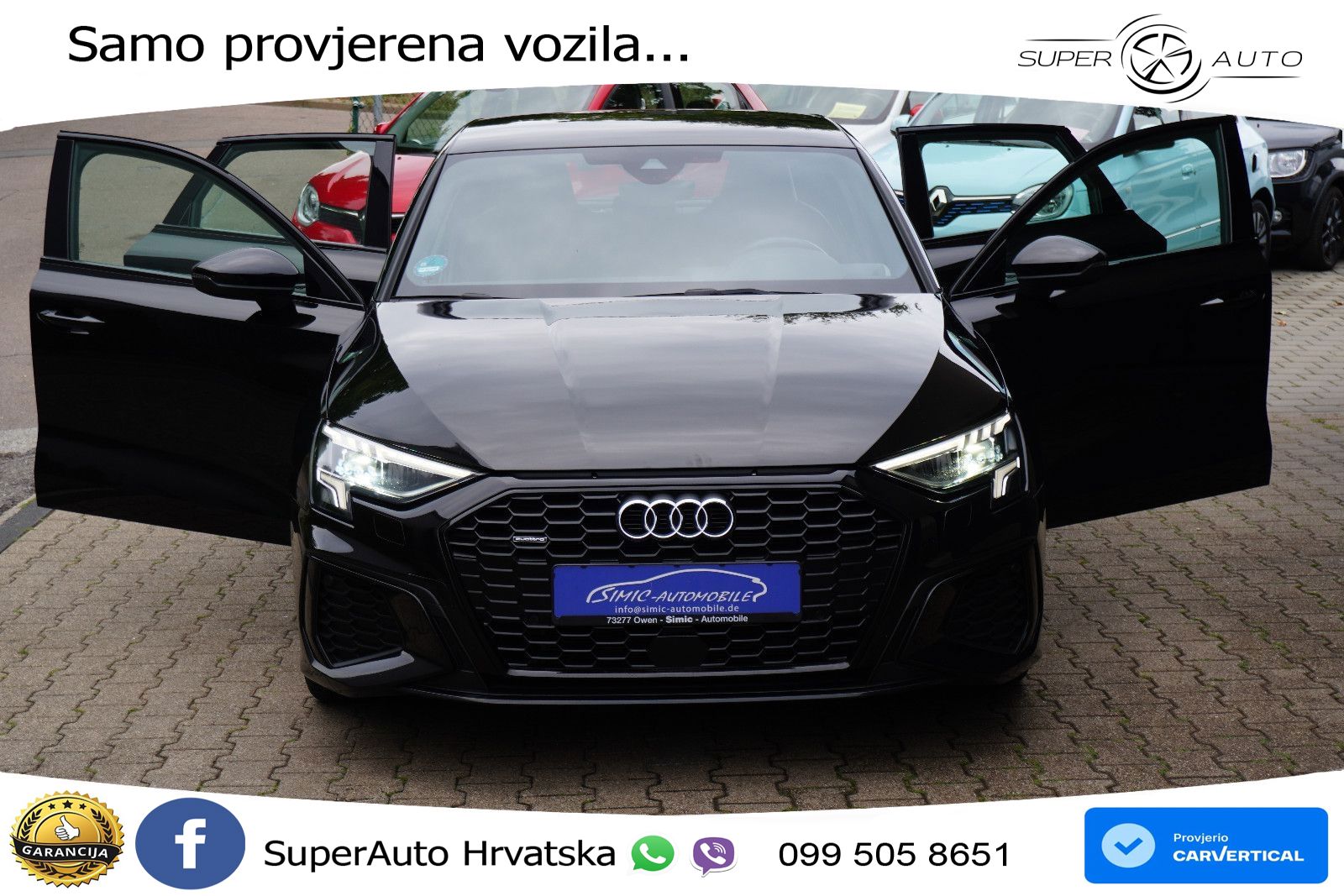 Audi A3 40 TDI (200 KS) quattro S tronic S line LED+GR SJED+ACC